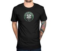 Flogging Molly Shamrock Logo T-Shirt Irish Punk Rock Indie Dave King