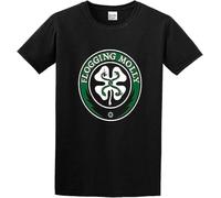 Flogging Molly Shamrock T Shirt Graphic Printed Tee Shirt Mens T Shirt Black Mens