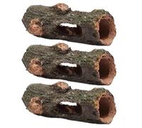 Flohterys Aquarium Arbre Creux Aquarium Grotte Décoration Poisson Crevettes Tortue Caché Aquarium Décoration Aquarium Accessoires