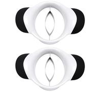 Flohterys Coupe-Fruits, Diviseur, Arrache-Trognon, Gadget de Cuisine pour Retirer Facilement Les Noyaux et Couper Les Fruits