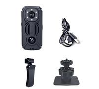 Flohterys MD37 Wifi Mini Caméra IR-CUT Vision Nocturne Caméscope Miniature Poche Police Corps Caméra PIR Caméras de Vélo Webcam de Sport