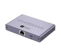 Flohterys Nouveau Répartiteur de Câble Réseau 1 à 4 Distributeur Réseau Gigabit Accès Internet Simultané, Prolongateur de Commutateur Réseau RJ45