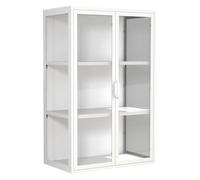 FlokasVL citrine accroché au mur 2 portes blanc.