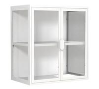 FlokasVS citrine accroché au mur 2 portes blanc.