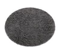 FLOKATI EN LAINE cercle gris gris cercle 140 cm