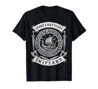 Flokis Shipyard Kattegat Viking Ship Borre Style - V2 T-Shirt