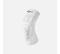 FLOKY Genouillère biomécanique multisport, stabilise le genou et la rotule, protège les ligaments et le tendon rotulien, soutien articulaire, réduit les traumatismes et les infections (blanc, L/XL