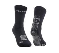 FLOKY - Run Up Medium 25 - Chaussettes de sport biomécanique - Noir - Taille L/XL