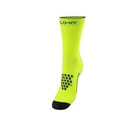 FLOKY S-Mash 2.0 Chaussettes de padel biomécaniques Chaussettes de tennis et padel, inserts antidérapants. Cheville stabilisée, protection tendon d'Achille, adhérence maximale, soutien de la semelle