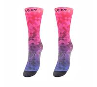 FLOKY S-Mash 2.0 Fantasy Chaussettes Biomécaniques PIXEL - Taille M/L - Fuchsia