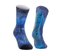FLOKY S-Mash Chaussettes de padel biomécaniques 3D - Chaussettes de tennis et de padel antidérapantes - Cheville stabilisée - Protection du tendon d'Achille - Soutien de la voûte plantaire pour plus
