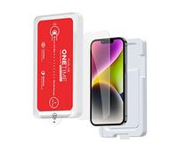 FLOLAB NanoArmour ONETIME Protecteur d'écran pour iPhone 14/13/13 Pro en Verre trempé - Durable, Lisse comme du Beurre, Facile à Installer, Garanti (sans poussière)