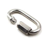 Flomore M12 maillons Rapides 304 Acier Inoxydable Quick Link mousquetons Paquet de 1