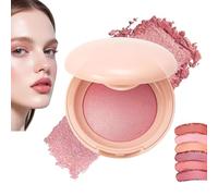 Floo Up Baked Failliting Blush, 6 nuances Pinche douce Blush Luminal, finition naturelle - Couleur à constructeur, dernier teint naturel, forme, contour et reflet pour toute la peau (#03)