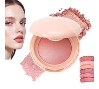 Floo Up Baked Failliting Blush, 6 nuances Pinche douce Blush Luminal, finition naturelle - Couleur à constructeur, dernier teint naturel, forme, contour et reflet pour toute la peau (#05)