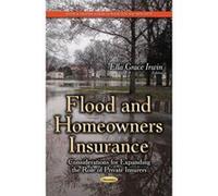 FLOOD AND HOMEOWNERS INSURANCE CONSIDE (Natural Disaster Research, Prediction and Mitigation) - [Version Originale] Inconnu (Auteur)