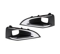Flood Phare Antibrouillard Pour Peugeot 3008 P84 2016 2017-2019 9817136777 Grille Protection Phare Antibrouillard Pare-chocs Avant Grilles Garniture Cadre Phare Antibrouillard(Left and Right)