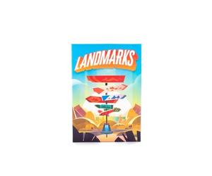 Floodgate Games | Landmarks Jeu de Société en Anglais pour Toute la Famille | Jeu Coopératif pour 2-10 Joueurs | Jeu Compétitif pour Couples ou à Jouer avec des Amis