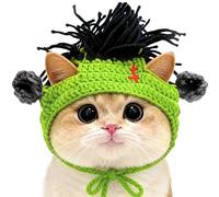 FlooFelove Joli chapeau de chat adapté pour 2,3 à 7,3 kg - Tenue de chaton pour tour de tête de 27,9 cm ou moins, costumes pour chats uniquement