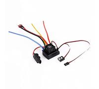 Floolinct Contrôleur de Vitesse de Moteur sans balais détecté 80A de Haute qualité, Camion de Voiture adapté au Cross-Country fonctionnant à Moins de 1:10 Gros matériau Bonne linéarité