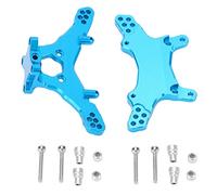 Floolinct Kit de Panneaux de Choc Avant et arrière de Voiture RC, Support de Suspension de Voiture en Alliage d'aluminium 1/18 RC pour LOSI pour Mini-t 2.0