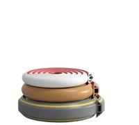 Floor Cable Cover PVC Cord Protector Self-Adhesive Power Cable Protector Extension Electric Wire Duct Slot Cable Manage(D30 Brown,5M)