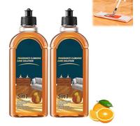 Floor Cleaner, 5 in 1 Floor Cleaner Fragrance Cleaning Care Solution, Dual-Action Stain & Odor Remover for All Kinds of Floors, 500ml (2)