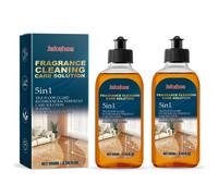 Floor Cleaner,Powerful Multi-purpose Cleaner,Fragrance Cleaning Care Solution,Dual-Action Stain Odor Remover Floors Cleaners,2pcs