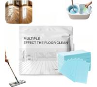 Floor Cleaning Sheets,Multi-Surface Floor Cleaner,Floor Cleaning Tablets Multi-Surface Cleaner,Floor Cleaner Sheets for Wood,Tile,Walls and More (Blue)