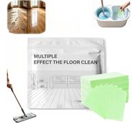 Floor Cleaning Sheets,Multi-Surface Floor Cleaner,Floor Cleaning Tablets Multi-Surface Cleaner,Floor Cleaner Sheets for Wood,Tile,Walls and More (Green)