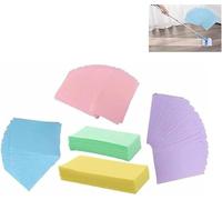 Floor Cleaning Tablets, Multi-Effect Tile Floor Cleaner Slice, All-Around Dissolving Paper Cleaning Sheet for Cleaning Wooden Floor Tiles, Fresh and Comfort, Fast Dry and No-Rinse (2 Box)