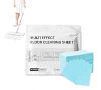 Floor Cleaning Tablets Multi-Surface Cleaner, Floor Cleaner Tablets, Dissolvable Floor Cleaning Sheets for Hardwood Tile Vinyl Laminate Walls Mopping(Blue,100Pcs)