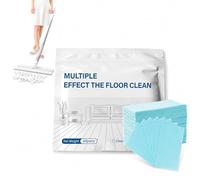 Floor Cleaning Tablets Multi-Surface Cleaner, Floor Cleaner Tablets, Dissolvable Floor Cleaning Sheets for Hardwood Tile Vinyl Laminate Walls Mopping(Blue,60Pcs)