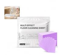 Floor Cleaning Tablets Multi-Surface Cleaner, Floor Cleaner Tablets, Dissolvable Floor Cleaning Sheets for Hardwood Tile Vinyl Laminate Walls Mopping(Purple,100Pcs)