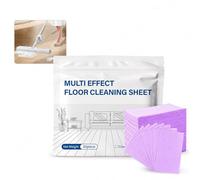 Floor Cleaning Tablets Multi-Surface Cleaner, Floor Cleaner Tablets, Dissolvable Floor Cleaning Sheets for Hardwood Tile Vinyl Laminate Walls Mopping(Purple,30Pcs)