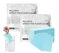 Floor Cleaning Tablets Multi-surface Cleaner, Multi-surface Floor Cleaning Solution Tablets, Scented Hard Floors Cleaner Tablet, Deep Cleanings for Hardwood, Tile (Blue, 200pcs)