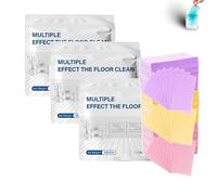 Floor Cleaning Tablets, Multi Surface Cleaning Tablet for Mopping, Dissolvable Floor Cleaning Sheets, Concentrated Cleaner for Hardwood, Tile and Laminate (#F)