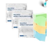 Floor Cleaning Tablets, Multi Surface Cleaning Tablet for Mopping, Dissolvable Floor Cleaning Sheets, Concentrated Cleaner for Hardwood, Tile and Laminate (#C)