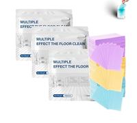 Floor Cleaning Tablets, Multi Surface Cleaning Tablet for Mopping, Dissolvable Floor Cleaning Sheets, Concentrated Cleaner for Hardwood, Tile and Laminate (#E)