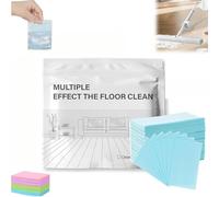 Floor Cleaning Tablets Multi-surface, Floor Cleaning Solution Tablets, Dissolvable Floor Cleaning Sheets, No-Rinse, Safe for Hardwood, Tile, Laminate Rv (1 Box)
