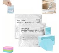 Floor Cleaning Tablets Multi-surface, Floor Cleaning Solution Tablets, Dissolvable Floor Cleaning Sheets, No-Rinse, Safe for Hardwood, Tile, Laminate Rv (2 Box)
