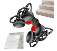 Floor Gap Fixer, 90 Degree Suction Clamp, Heavy Duty Alignment Tool, Stainless Steel Granite Marble Guide, Seam Setter Precision Device, Floor Tool for Joining Repair Slab Stone