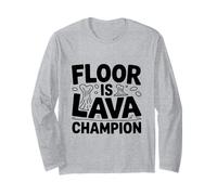 Floor is Lava Champion Jeu Amusant Manche Longue