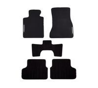 Floor Mats, Tapis de Sol en Velours M Performance Track, Compatible avec Les BMW Série 1 à 8 X3 X4 X X6 X7 G20 G22 G26 G30 G32 G05 G80 G82,for Automotive(18-23 5 Series G30)
