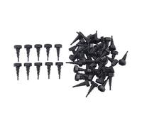 Floor-Protec Lot de 10 élévateurs de pots de fleurs en plastique ronds de 30,5 cm pour pots d'intérieur et d'extérieur - Antidérapants, ventilés, adaptés au drainage