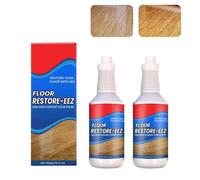 Floor Restore Eez, réparateur de sols en bois dur et stratifié - 150 ml, protège et entretient les planchers en bois, vernis pour planchers en bois, huile pour bois (2 pièces)
