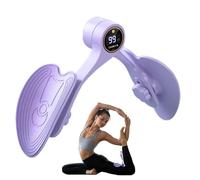 Floor Trainer - Pelvic Floor Trainer 40x19.5x11cm | Hip Exercise, Adjustable Hip Exerciser with 360° Rotation Smart Screen Display Counter ABS/TPE Spring Strengthener for Women Muscle Training &