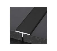 Floor Transition Strip T-shape Pour Seuils De Porte Et Sols De Raccordement Pour Carreaux De Sol Stratifié(Size:40mm,Color:Noir)