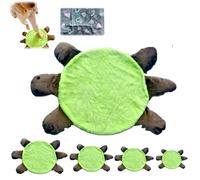 Floor Turtle Foot Mop,Cute Double-Sided Turtle-Shaped Floor Cleaning Pad,Washable Reusable Hands-Free Foot Cleaner for Home and Office Floors (50cm/19.69in)