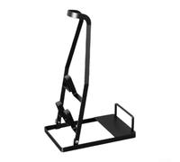Floor Vacuum Stand Metal Base No Drill Storage(Black) | No drill install, space saving design, keeps floors tidy, fits most cordless , easy assembly
